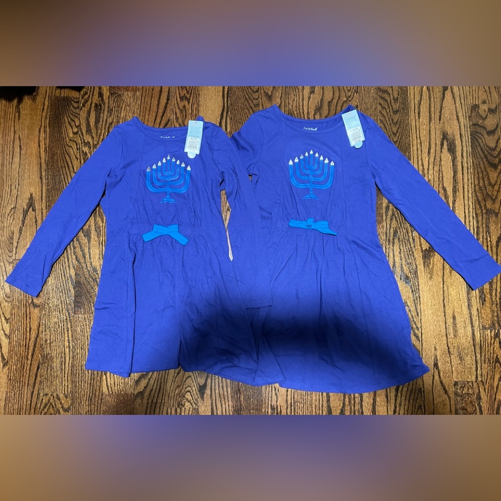 Cat & Jack Hanukkah Holiday Dress